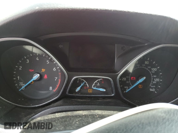 2016 Ford Focus SE with VIN 1FADP3F28GL342818, listed as a Copart auction lot 58412385 with Not provided miles and Salvage title. Bid and sale history available at DreamBid. Image 9.