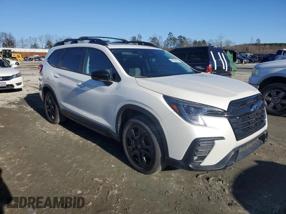 2024 Subaru Ascent Onyx Limited z VIN 4S4WMAKD7R3414033, wystawiony jako Copart lot #87835455 z przebiegiem Nie podano mil oraz Czysty tytuł • Clean title. Historia ofert i sprzedaży dostępna na DreamBid. Obrazek 4.