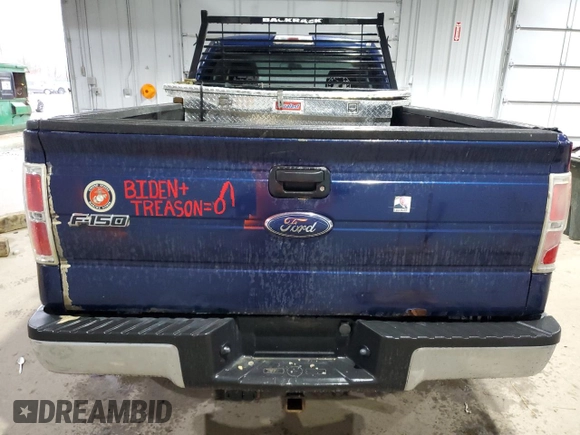 2010 Ford F-150 XL with VIN 1FTMF1EW5AKE43527, listed as a Copart auction lot 82496144 with 144,233 mi miles and Clean Title. Bid and sale history available at DreamBid. Image 6.