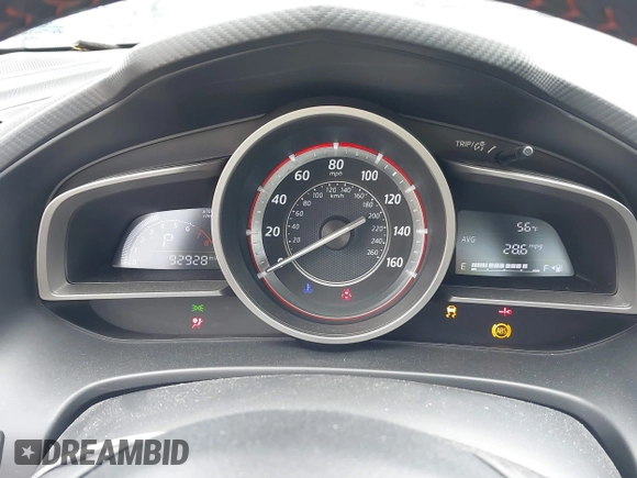 2016 Mazda 3 i Touring with VIN 3MZBM1V71GM260999, listed as a IAAI auction lot 41687533 with 92,928 mi miles. Bid and sale history available at carsss.com. Image 7.