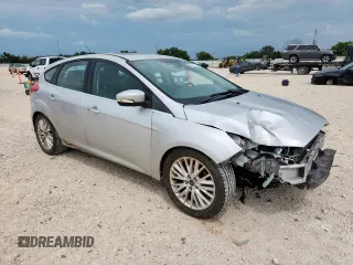 2017 Ford Focus Titanium with VIN 1FADP3N28HL346418, listed as a Copart auction lot 63507125 with 107,761 mi miles and Salvage title. Bid and sale history available at DreamBid. Image 4.