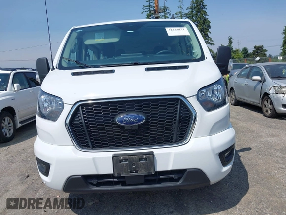 2023 Ford Transit Passenger XL with VIN 1FBAX2Y87PKA89557, listed as a IAAI auction lot 42580341 with 34,151 mi miles and . Bid and sale history available at DreamBid. Image 12.