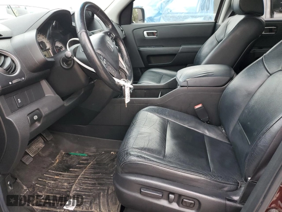 2012 Honda Pilot EX-L with VIN 5FNYF4H56CB012913, listed as a Copart auction lot 81341244 with 207,287 mi miles and Non Repairable. Bid and sale history available at DreamBid. Image 7.