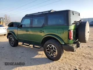 2024 Ford Bronco Outer Banks with VIN 1FMDE8BHXRLB04524, listed as a Copart auction lot 87458424 with 837 mi miles and Salvage Title. Bid and sale history available at DreamBid. Image 2.