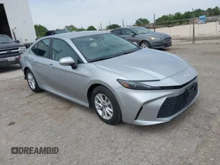 2025 Toyota Camry LE with VIN 4T1DAACK8SU512341, listed as a IAAI auction lot 42210426 with 14,276 mi miles and . Bid and sale history available at DreamBid. Image 1.