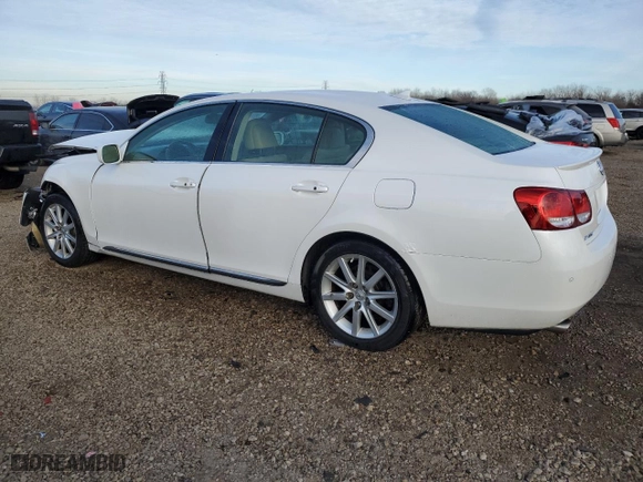 2007 Lexus GS 350 with VIN JTHCE96S470010681, listed as a Copart auction lot 84428684 with 192,643 mi miles and Salvage Title. Bid and sale history available at carsss.com. Image 2.