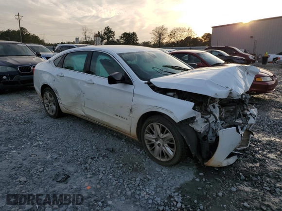 2017 Chevrolet Impala LS with VIN 2G11Z5SA5H9134106, listed as a Copart auction lot 47957545 with 257,608 mi miles and Salvage Title. Bid and sale history available at DreamBid. Image 4.