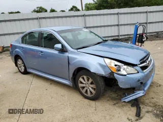 2011 Subaru Legacy Premium with VIN 4S3BMBC68B3238804, listed as a Copart auction lot 61035365 with 114,880 mi miles and Salvage title. Bid and sale history available at DreamBid. Image 4.