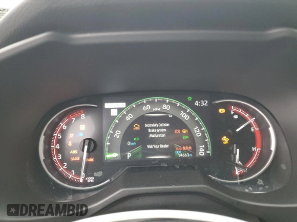 2023 Toyota RAV4 XLE Premium with VIN 2T3A1RFV6PC391915, listed as a Copart auction lot 52755755 with 14,663 mi miles and Salvage title. Bid and sale history available at DreamBid. Image 9.