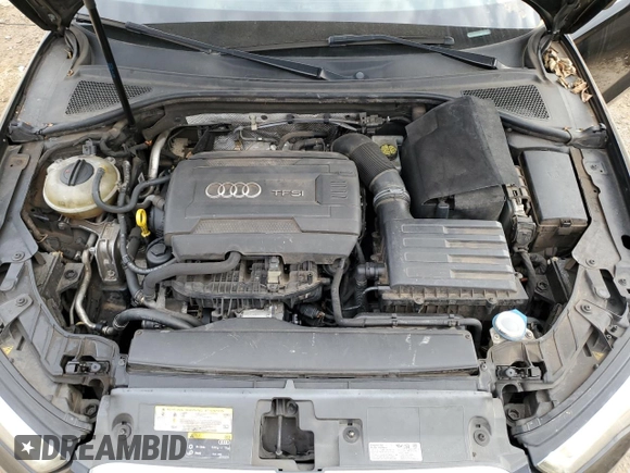 2015 Audi A3 1.8T Premium with VIN WAUACGFF0F1006185, listed as a Copart auction lot 48152805 with 146,512 mi miles and Salvage Title. Bid and sale history available at carsss.com. Image 11.