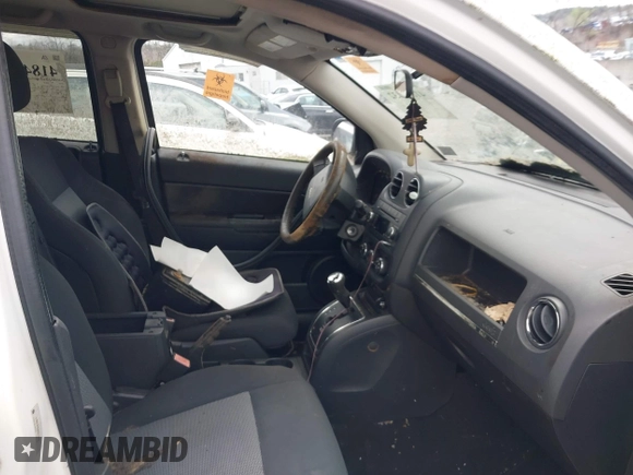 2010 Jeep Compass Sport with VIN 1J4NF4FB3AD510495, listed as a IAAI auction lot 41841332 with 148,681 mi miles. Bid and sale history available at carsss.com. Image 5.