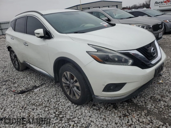 2018 Nissan Murano SV with VIN 5N1AZ2MG0JN111368, listed as a Copart auction lot 44909465 with 102,335 mi miles and Clean Title. Bid and sale history available at DreamBid. Image 4.