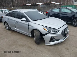 2018 Hyundai Sonata SEL with VIN 5NPE34AF6JH680868, listed as a IAAI auction lot 41789915 with 55,837 mi miles and . Bid and sale history available at DreamBid. Image 1.