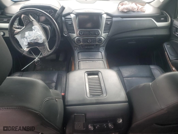 2018 Chevrolet Tahoe Premier with VIN 1GNSCCKJ5JR354222, listed as a Copart auction lot 63636604 with 0 mi miles and Salvage Title. Bid and sale history available at carsss.com. Image 8.
