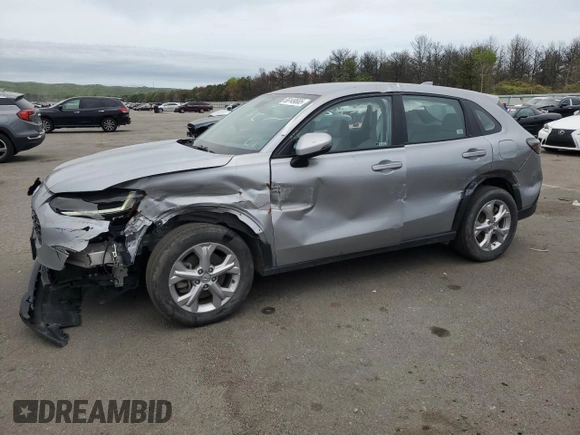 2023 Honda HR-V LX with VIN 3CZRZ2H34PM742443, listed as a Copart auction lot 56149665 with 18,379 mi miles and Salvage title. Bid and sale history available at DreamBid. Image 1.