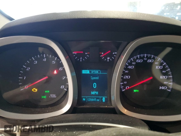 2014 Chevrolet Equinox LTZ with VIN 1GNFLHEKXEZ116911, listed as a Copart auction lot 52024425 with 129,445 mi miles and Clean Title. Bid and sale history available at carsss.com. Image 9.