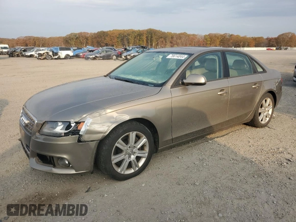2011 Audi A4 Premium with VIN WAUBFAFL6BA086018, listed as a Copart auction lot 76614044 with 118,263 mi miles and Clean Title. Bid and sale history available at carsss.com. Image 1.