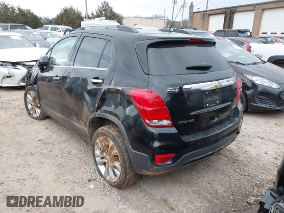 2018 Chevrolet Trax Premier with VIN 3GNCJRSB0JL363228, listed as a IAAI auction lot 41137129 with 66,275 mi miles. Bid and sale history available at carsss.com. Image 3.