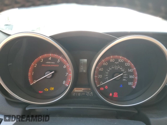 2013 Mazda 3 Mazdaspeed3 Touring with VIN JM1BL1L38D1805160, listed as a Copart auction lot 56572725 with 121,181 mi miles and Salvage title. Bid and sale history available at DreamBid. Image 9.
