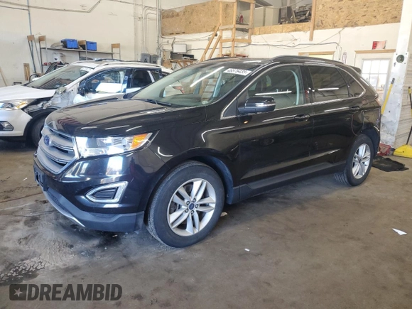 2015 Ford Edge SEL with VIN 2FMTK4J92FBC24398, listed as a Copart auction lot 46576435 with 71,763 mi miles and Salvage Title. Bid and sale history available at carsss.com. Image 1.