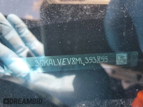 2021 GMC Terrain SLT с VIN 3GKALVEV8ML353855, выставлен на аукционе Copart как лот 53151935 с пробегом 79 939 миль миль и Списание • Salvage title. История ставок и продаж доступна на DreamBid. Изображение 13.