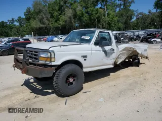 1997 Ford F-250 with VIN 3FTHF26F1VMA18455, listed as a Copart auction lot 53296745 with 224,462 mi miles and Non Repairable. Bid and sale history available at DreamBid. Image 1.