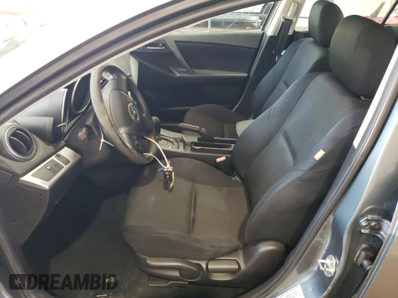 2013 Mazda 3 i SV with VIN JM1BL1TGXD1812050, listed as a Copart auction lot 61905995 with 120,360 mi miles and Salvage title. Bid and sale history available at DreamBid. Image 7.