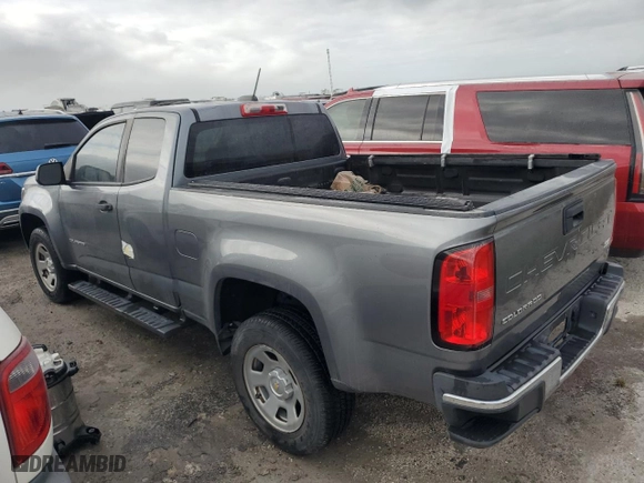 2021 Chevrolet Colorado 2WD Work Truck with VIN 1GCHSBEA0M1136798, listed as a Copart auction lot 75082474 with 0 mi miles and Non Repairable. Bid and sale history available at carsss.com. Image 2.