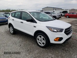 2018 Ford Escape S with VIN 1FMCU0F74JUC02609, listed as a Copart auction lot 52541145 with 18,239 mi miles and Salvage Title. Bid and sale history available at carsss.com. Image 4.
