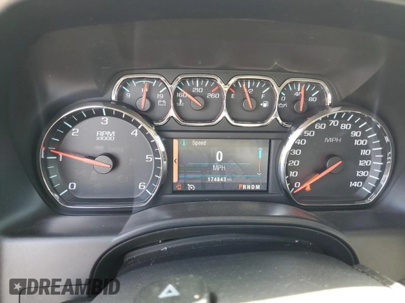 2014 Chevrolet Silverado 1500 LTZ with VIN 3GCPCSEJ3EG327241, listed as a Copart auction lot 52722815 with 174,843 mi miles and Salvage Title. Bid and sale history available at DreamBid. Image 9.