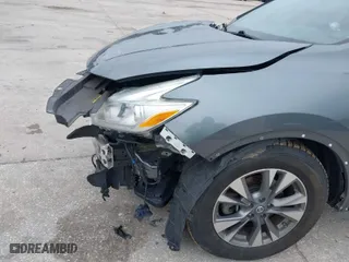 2017 Nissan Murano SL with VIN 5N1AZ2MG4HN143623, listed as a IAAI auction lot 41410362 with 120,035 mi miles. Bid and sale history available at carsss.com. Image 6.