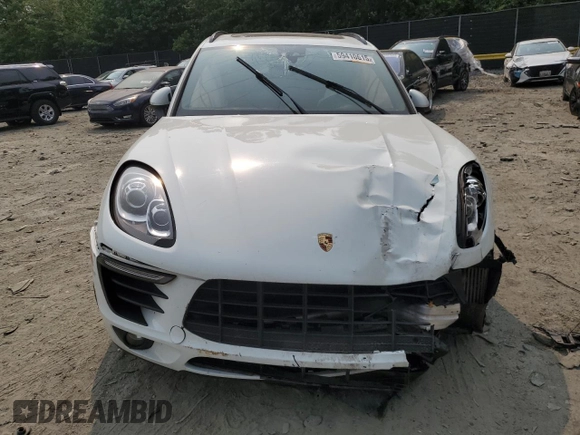 2018 Porsche Macan S with VIN WP1AB2A58JLB32166, listed as a Copart auction lot 59410615 with 112,266 mi miles and Salvage title. Bid and sale history available at DreamBid. Image 5.
