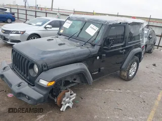2021 Jeep Wrangler 80th Anniversary with VIN 1C4GJXAN0MW669192, listed as a IAAI auction lot 41465445 with 74,506 mi miles and . Bid and sale history available at DreamBid. Image 20.