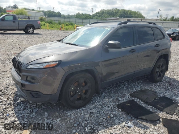 2017 Jeep Cherokee Sport z VIN 1C4PJLABXHW668362, wystawiony jako Copart lot #56319185 z przebiegiem 132 097 mil mil oraz Szkoda całkowita • Salvage title. Historia ofert i sprzedaży dostępna na DreamBid. Obrazek 1.