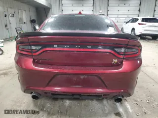 2020 Dodge Charger Scat Pack with VIN 2C3CDXGJ8LH254617, listed as a Copart auction lot 46857755 with 64,581 mi miles and Salvage Title. Bid and sale history available at carsss.com. Image 6.