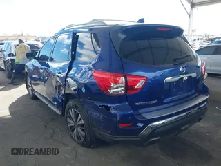 2020 Nissan Pathfinder S with VIN 5N1DR2AN0LC643623, listed as a IAAI auction lot 41798162 with 110,517 mi miles. Bid and sale history available at carsss.com. Image 3.