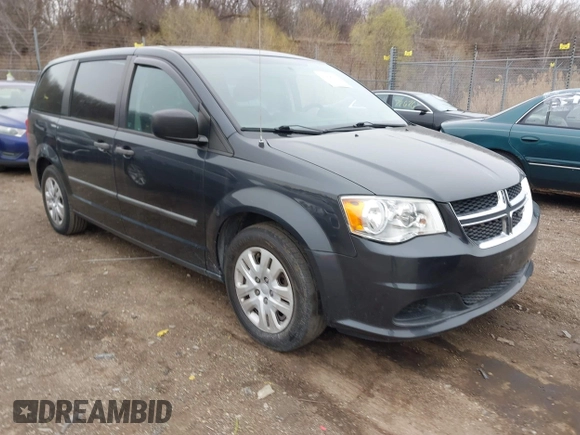 2014 Dodge Grand Caravan American Value with VIN 2C4RDGBG9ER463136, listed as a IAAI auction lot 41968032 with 184,138 mi miles and . Bid and sale history available at DreamBid. Image 1.