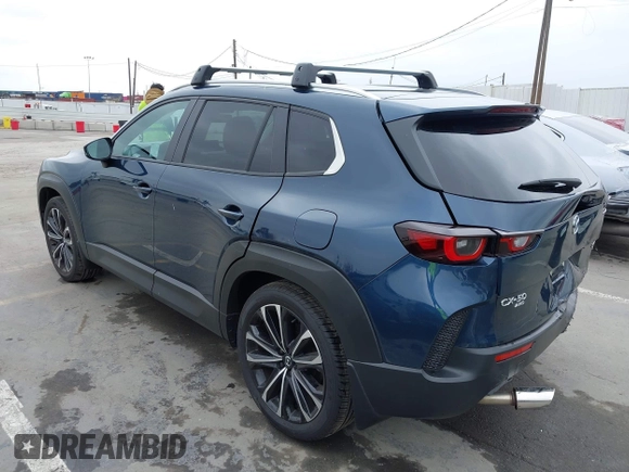2024 Mazda CX-50 2.5 Turbo with VIN 7MMVABXY1RN237106, listed as a IAAI auction lot 42117311 with 3,135 mi miles and . Bid and sale history available at DreamBid. Image 3.