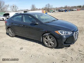2018 Hyundai Elantra SEL with VIN 5NPD84LF3JH332133, listed as a Copart auction lot 49634355 with 16,012 mi miles and Salvage Title. Bid and sale history available at carsss.com. Image 4.