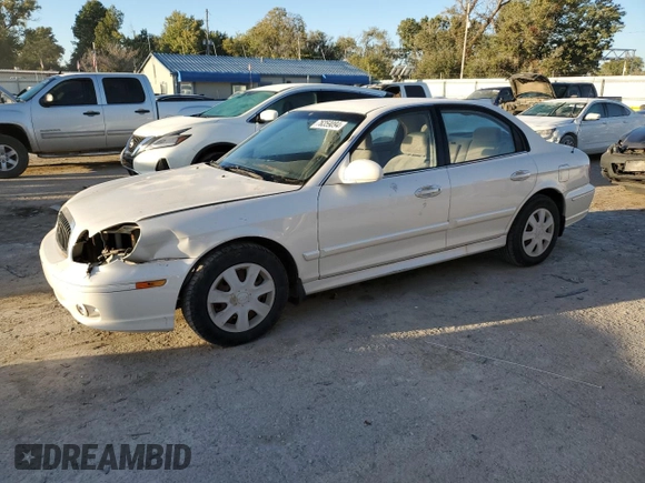 2003 Hyundai Sonata with VIN KMHWF25H53A755111, listed as a Copart auction lot 76359094 with 139,466 mi miles and Salvage Title. Bid and sale history available at carsss.com. Image 1.