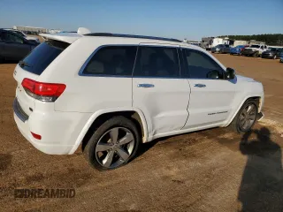 2014 Jeep Grand Cherokee Overland with VIN 1C4RJECGXEC529438, listed as a Copart auction lot 45693285 with 154,674 mi miles and Salvage Title. Bid and sale history available at carsss.com. Image 3.
