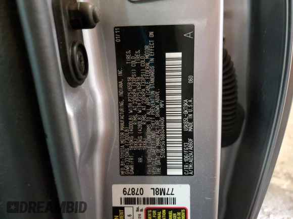 2011 Toyota Sequoia SR5 with VIN 5TDBY5G16BS048406, listed as a Copart auction lot 46434295 with 136,739 mi miles and Salvage Title. Bid and sale history available at carsss.com. Image 14.