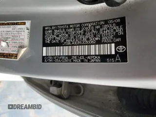 2009 Toyota Corolla with VIN JTDBL40E89J030082, listed as a Copart auction lot 50907515 with 200,906 mi miles and Salvage Title. Bid and sale history available at carsss.com. Image 14.