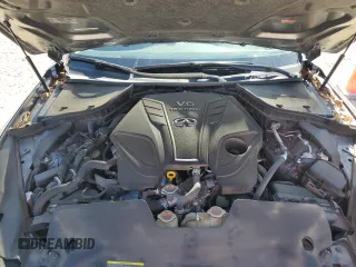 2021 Infiniti Q50 Luxe with VIN JN1EV7BP5MM702973, listed as a Copart auction lot 53355165 with 54,114 mi miles and Clean title. Bid and sale history available at DreamBid. Image 11.