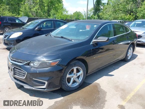 2017 Chevrolet Malibu LS with VIN 1G1ZB5ST7HF209534, listed as a IAAI auction lot 42227672 with 158,707 mi miles and . Bid and sale history available at DreamBid. Image 16.