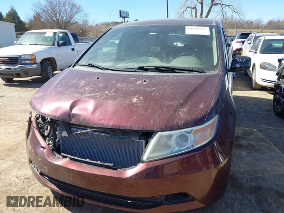 2013 Honda Odyssey EX-L with VIN 5FNRL5H61DB017398, listed as a IAAI auction lot 41689227 with 159,361 mi miles and . Bid and sale history available at carsss.com. Image 12.