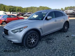 2012 Infiniti FX with VIN JN8AS1MU7CM120767, listed as a Copart auction lot 70097224 with 161,544 mi miles and Salvage Title. Bid and sale history available at DreamBid. Image 1.