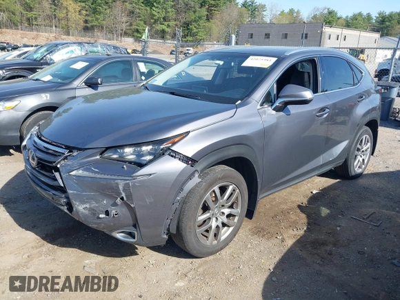 2016 Lexus NX 200t with VIN JTJBARBZ6G2048250, listed as a IAAI auction lot 42075981 with 115,463 mi miles and . Bid and sale history available at DreamBid. Image 2.