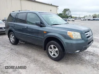 2006 Honda Pilot EX with VIN 5FNYF28406B047964, listed as a IAAI auction lot 41898134 with 217,877 mi miles and . Bid and sale history available at DreamBid. Image 1.