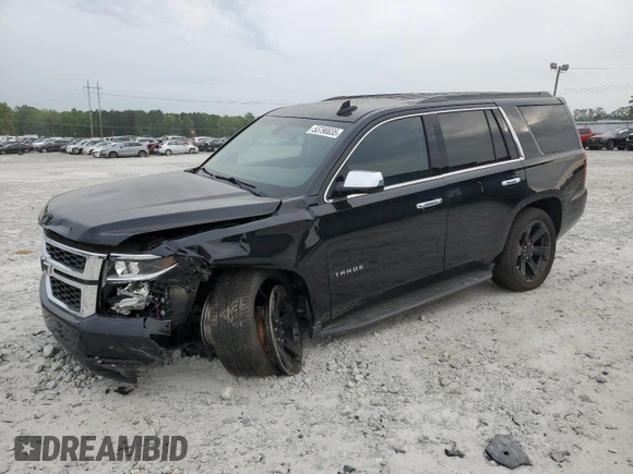 2017 Chevrolet Tahoe LS with VIN 1GNSCAKCXHR345290, listed as a Copart auction lot 53790035 with 134,212 mi miles and Salvage title. Bid and sale history available at DreamBid. Image 1.